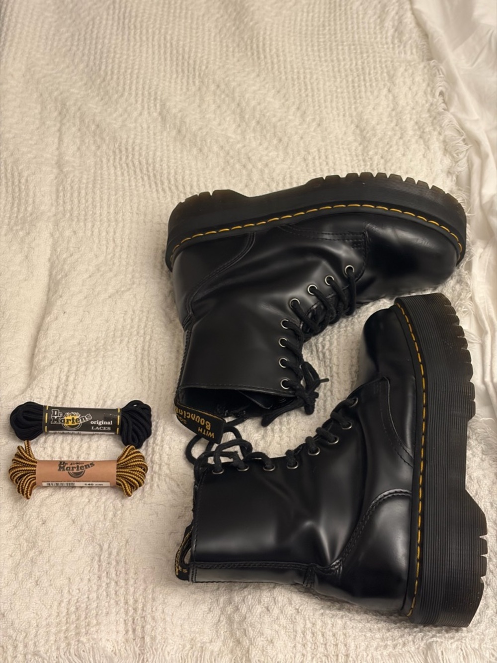 Dr. Martens Black Jadon Boots